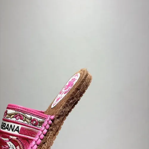 Replica Dolce & Gabbana D&G Slippers For Women #1409669 $88.00 USD for Wholesale