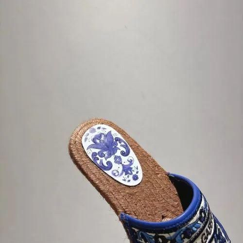 Replica Dolce & Gabbana D&G Slippers For Women #1409671 $88.00 USD for Wholesale