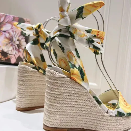 Replica Dolce & Gabbana D&G Sandal For Women #1409684 $118.00 USD for Wholesale