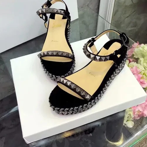 Christian Louboutin CL Sandal For Women #1409696 $98.00 USD, Wholesale Replica Christian Louboutin CL Sandal
