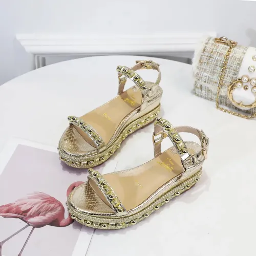 Christian Louboutin CL Sandal For Women #1409705 $98.00 USD, Wholesale Replica Christian Louboutin CL Sandal