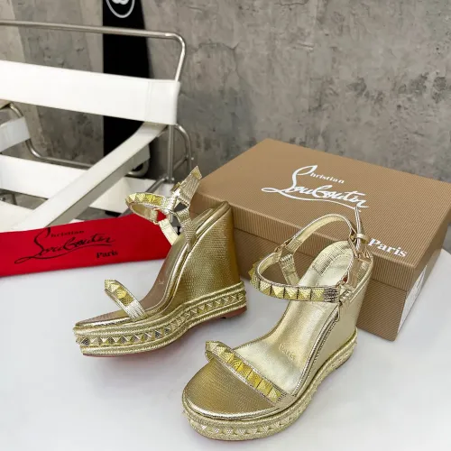 Replica Christian Louboutin CL Sandal For Women #1409740 $98.00 USD for Wholesale