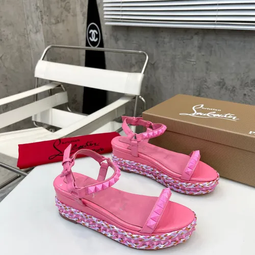 Replica Christian Louboutin CL Sandal For Women #1409741 $98.00 USD for Wholesale