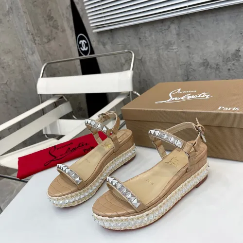 Christian Louboutin CL Sandal For Women #1409743 $98.00 USD, Wholesale Replica Christian Louboutin CL Sandal