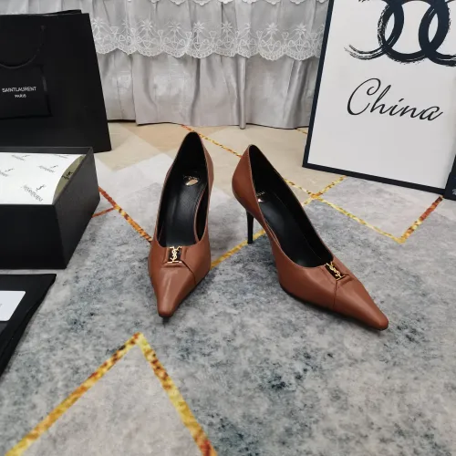 Replica Yves Saint Laurent YSL High-Heeled Shoes For Women #1409759 $118.00 USD for Wholesale
