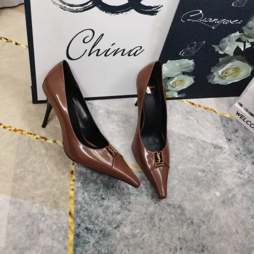 Yves Saint Laurent YSL High-Heeled Shoes For Women #1409761 $118.00 USD, Wholesale Replica Yves Saint Laurent YSL High-Heeled Shoes