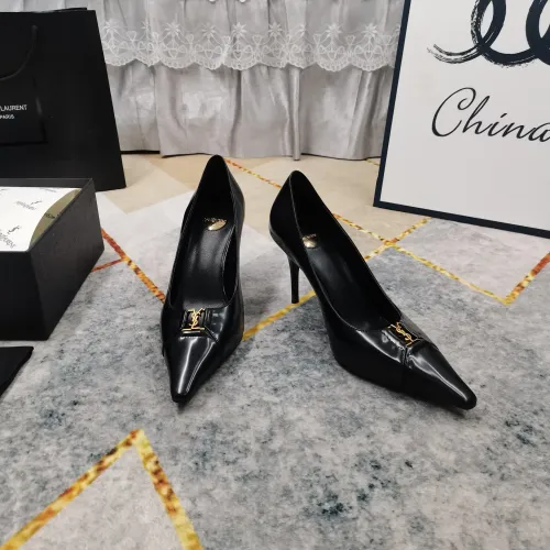 Replica Yves Saint Laurent YSL High-Heeled Shoes For Women #1409763 $118.00 USD for Wholesale