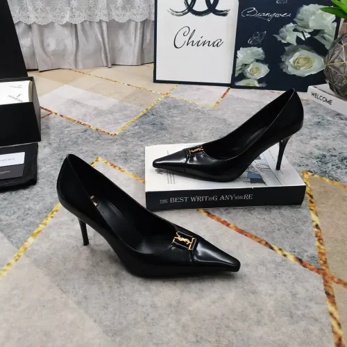 Replica Yves Saint Laurent YSL High-Heeled Shoes For Women #1409763 $118.00 USD for Wholesale