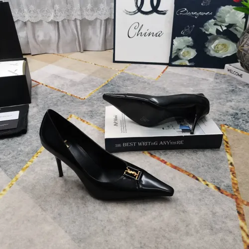 Replica Yves Saint Laurent YSL High-Heeled Shoes For Women #1409763 $118.00 USD for Wholesale