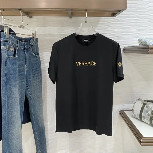 Versace T-Shirts Short Sleeved For Men #1409783 $92.00 USD, Wholesale Replica Versace T-Shirts
