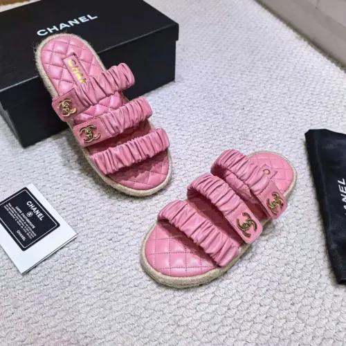 Replica Chanel Slippers For Women #1409852 $88.00 USD for Wholesale