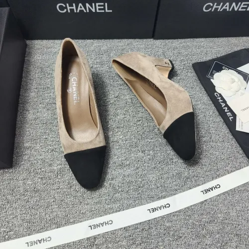 Chanel High-Heeled Shoes For Women #1409860 $96.00 USD, Wholesale Replica Chanel High-Heeled Shoes