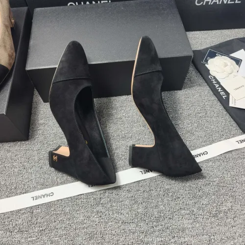 Replica Chanel High-Heeled Shoes For Women #1409863 $96.00 USD for Wholesale