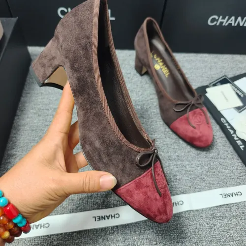 Replica Chanel High-Heeled Shoes For Women #1409868 $102.00 USD for Wholesale