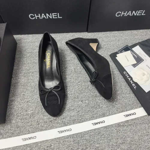 Chanel High-Heeled Shoes For Women #1409869 $102.00 USD, Wholesale Replica Chanel High-Heeled Shoes