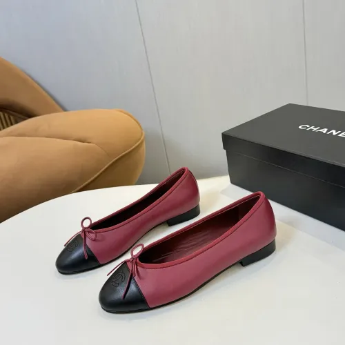 Chanel Flat Shoes For Women #1409884 $92.00 USD, Wholesale Replica Chanel Flat Shoes