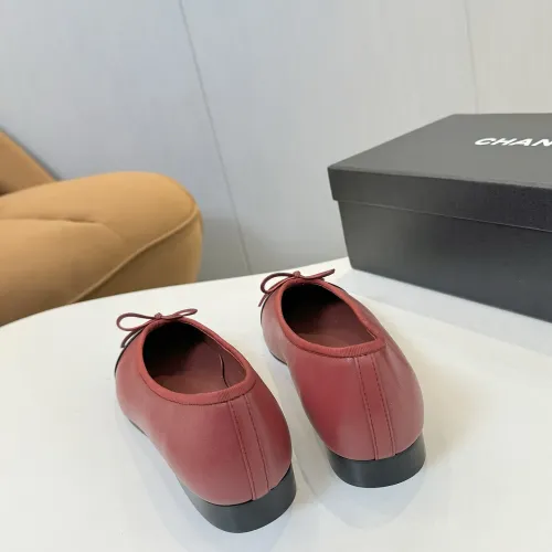 Replica Chanel Flat Shoes For Women #1409884 $92.00 USD for Wholesale
