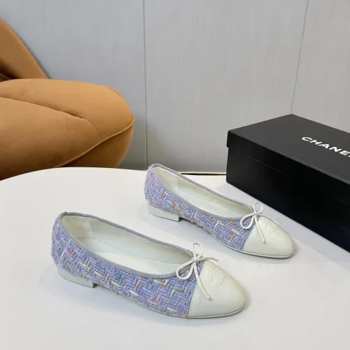 Replica Chanel Flat Shoes For Women #1409885 $92.00 USD for Wholesale