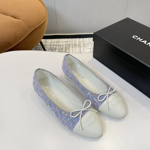 Replica Chanel Flat Shoes For Women #1409885 $92.00 USD for Wholesale
