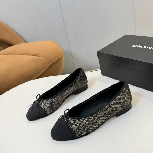 Chanel Flat Shoes For Women #1409886 $92.00 USD, Wholesale Replica Chanel Flat Shoes