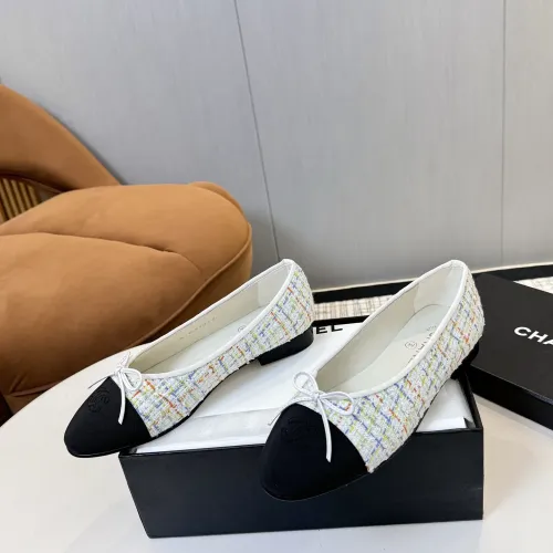 Replica Chanel Flat Shoes For Women #1409887 $92.00 USD for Wholesale