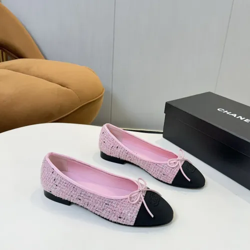 Replica Chanel Flat Shoes For Women #1409888 $92.00 USD for Wholesale