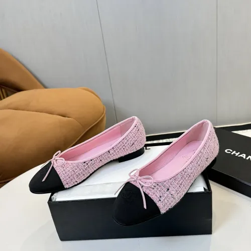 Replica Chanel Flat Shoes For Women #1409888 $92.00 USD for Wholesale