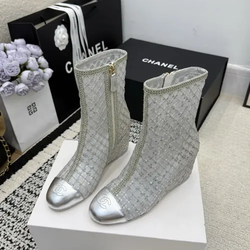 Replica Chanel Boots For Women #1409911 $160.00 USD for Wholesale