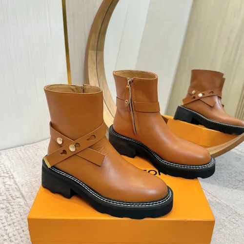 Replica Louis Vuitton Boots For Women #1409916 $125.00 USD for Wholesale