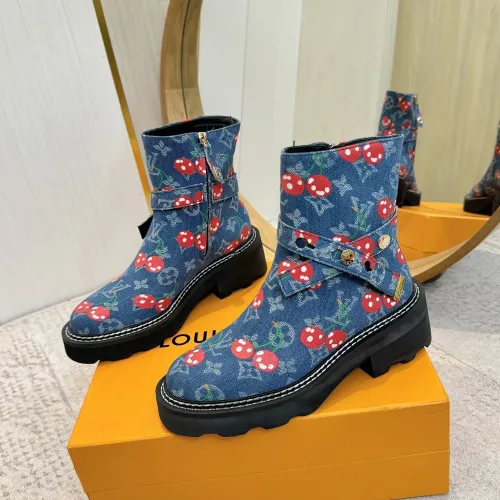 Louis Vuitton Boots For Women #1409918 $125.00 USD, Wholesale Replica Louis Vuitton Boots