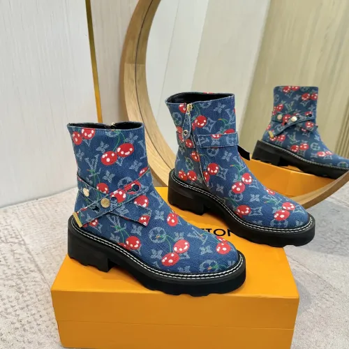Replica Louis Vuitton Boots For Women #1409918 $125.00 USD for Wholesale