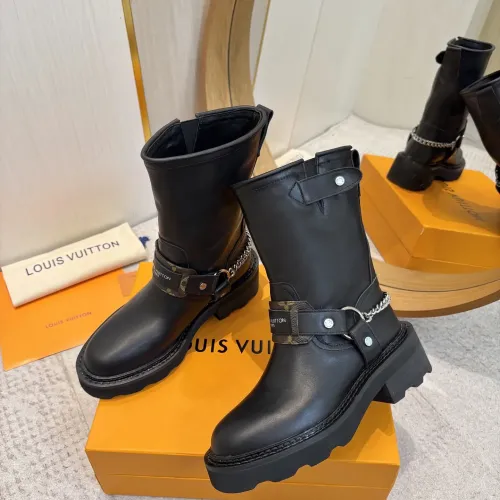 Replica Louis Vuitton Boots For Women #1409925 $130.00 USD for Wholesale