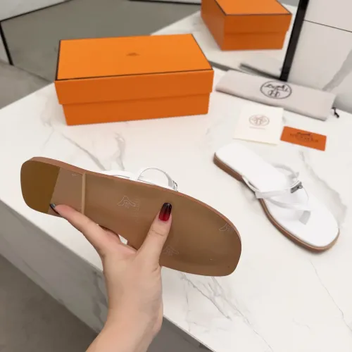 Replica Hermes Slippers For Women #1409938 $82.00 USD for Wholesale