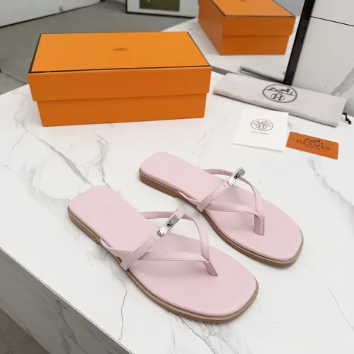 Replica Hermes Slippers For Women #1409939 $82.00 USD for Wholesale