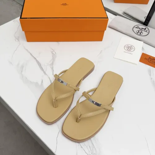 Replica Hermes Slippers For Women #1409940 $82.00 USD for Wholesale