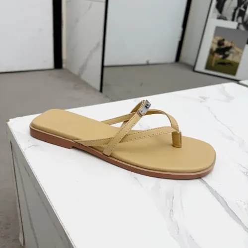 Replica Hermes Slippers For Women #1409940 $82.00 USD for Wholesale