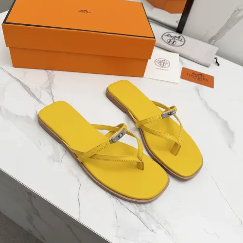 Replica Hermes Slippers For Women #1409941 $82.00 USD for Wholesale