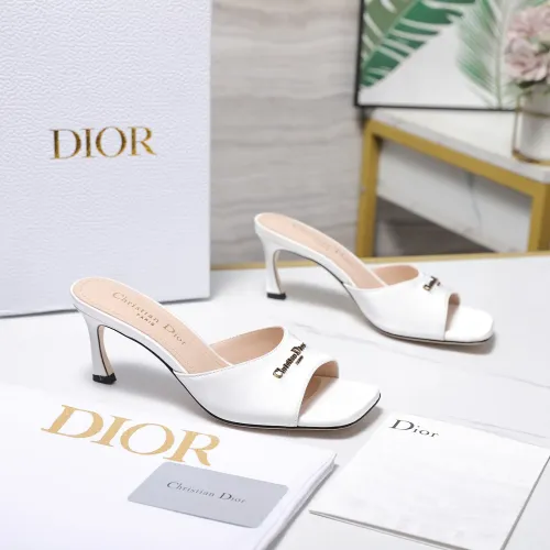 Replica Christian Dior Slippers For Women #1409948 $98.00 USD for Wholesale