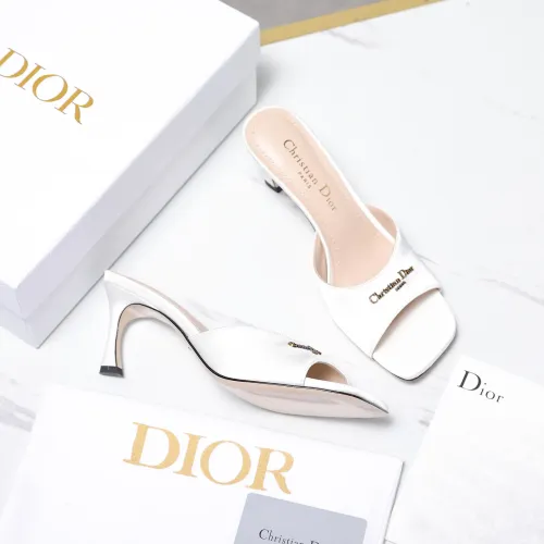 Replica Christian Dior Slippers For Women #1409948 $98.00 USD for Wholesale
