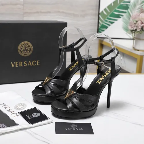 Versace Sandal For Women #1410001 $118.00 USD, Wholesale Replica Versace Sandal