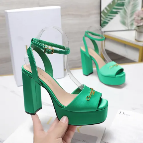 Replica Christian Dior Sandal For Women #1410011 $122.00 USD for Wholesale