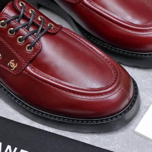 Replica Chanel Leather Shoes For Women #1410024 $122.00 USD for Wholesale