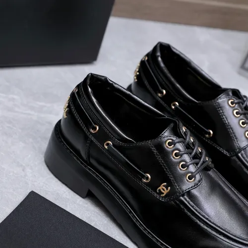 Replica Chanel Leather Shoes For Women #1410026 $122.00 USD for Wholesale
