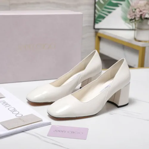 Jimmy Choo High-Heeled Shoes For Women #1410039 $115.00 USD, Wholesale Replica Jimmy Choo High-Heeled Shoes