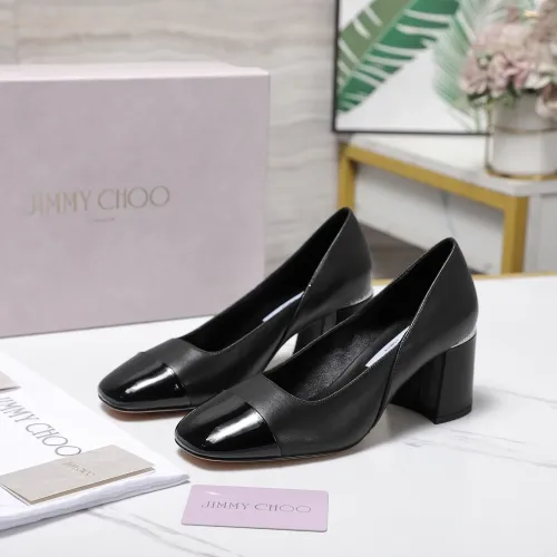 Jimmy Choo High-Heeled Shoes For Women #1410048 $115.00 USD, Wholesale Replica Jimmy Choo High-Heeled Shoes