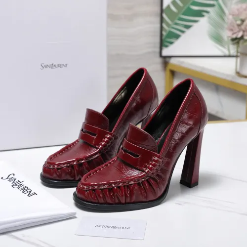 Replica Yves Saint Laurent YSL High-Heeled Shoes For Women #1410055 $128.00 USD for Wholesale