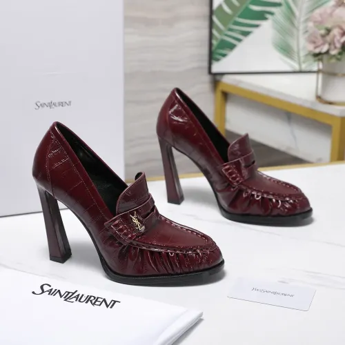 Yves Saint Laurent YSL High-Heeled Shoes For Women #1410056 $128.00 USD, Wholesale Replica Yves Saint Laurent YSL High-Heeled Shoes