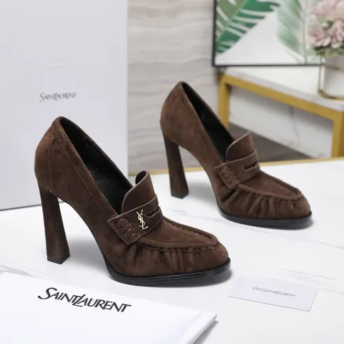 Yves Saint Laurent YSL High-Heeled Shoes For Women #1410063 $128.00 USD, Wholesale Replica Yves Saint Laurent YSL High-Heeled Shoes