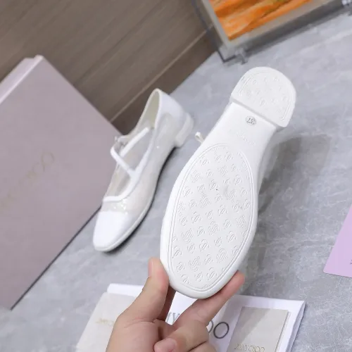 Replica Jimmy Choo Flat Shoes For Women #1410086 $108.00 USD for Wholesale