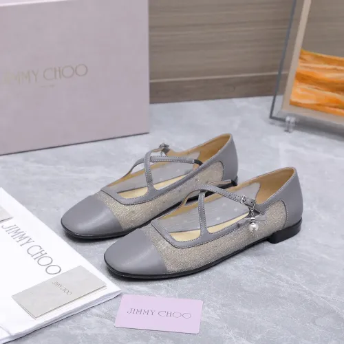 Jimmy Choo Flat Shoes For Women #1410088 $108.00 USD, Wholesale Replica Jimmy Choo Flat Shoes